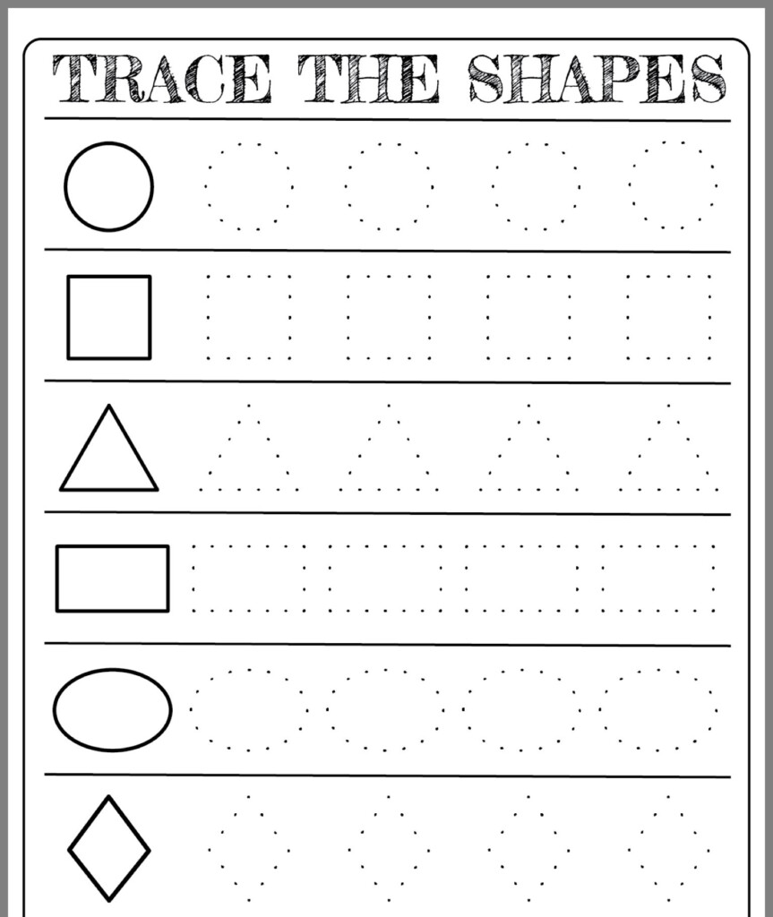 Teach Child How To Read Printable Shape Worksheets For Free Printable 