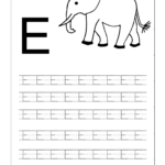 The Letter E Worksheets Letter E Free Alphabet Worksheets For Kids