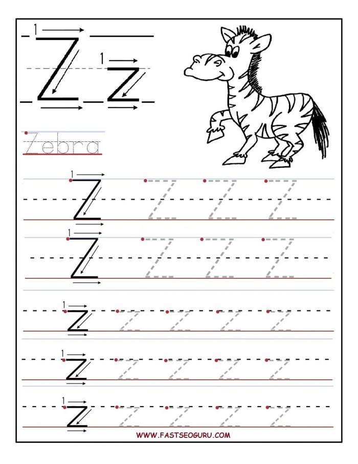 The Letter Z Worksheets 99Worksheets