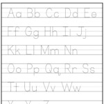 Trace Alphabets Worksheets Printable Prntbl concejomunicipaldechinu