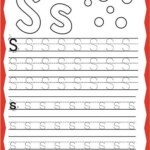 Trace Letter S Reading Adventures For Kids Ages 3 To 5