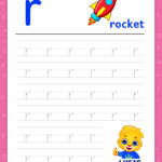 Trace Lowercase Letter r Worksheet For FREE