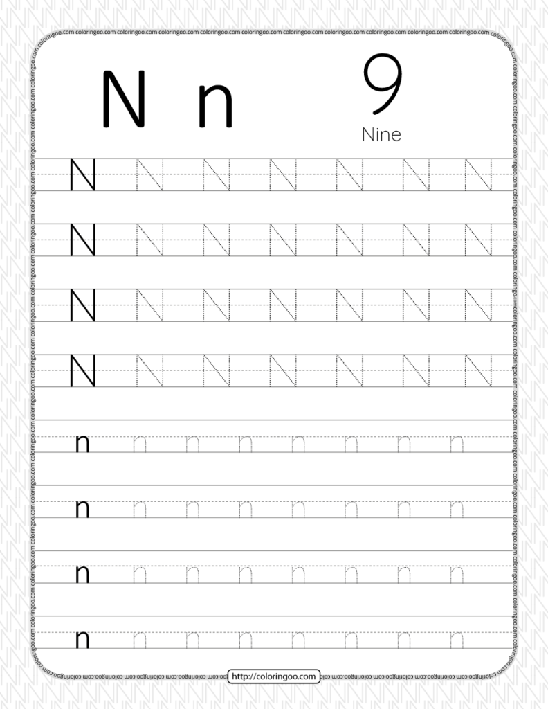 Tracing Alphabet Letters Alphabet Writing Worksheets Free Printable 