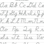 Tracing Cursive Letters Worksheets Free AlphabetWorksheetsFree