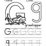 Tracing Letter G Worksheets