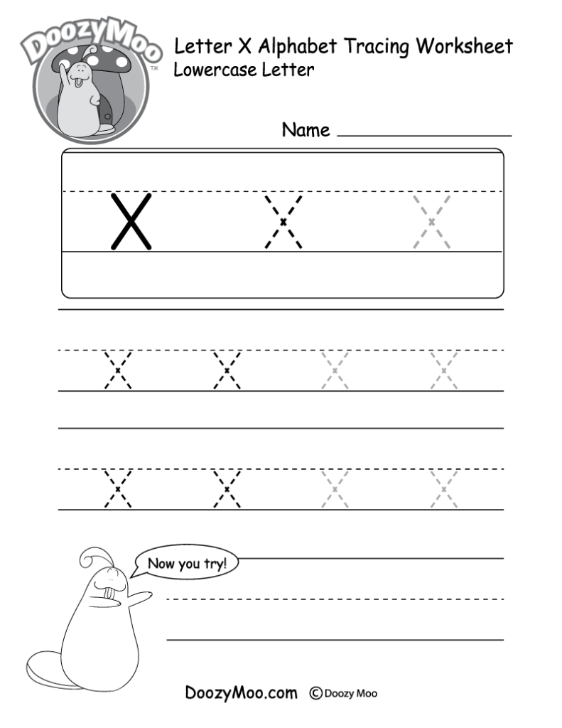 Tracing Letter X Worksheets Tracinglettersworksheetscom Alphabet 