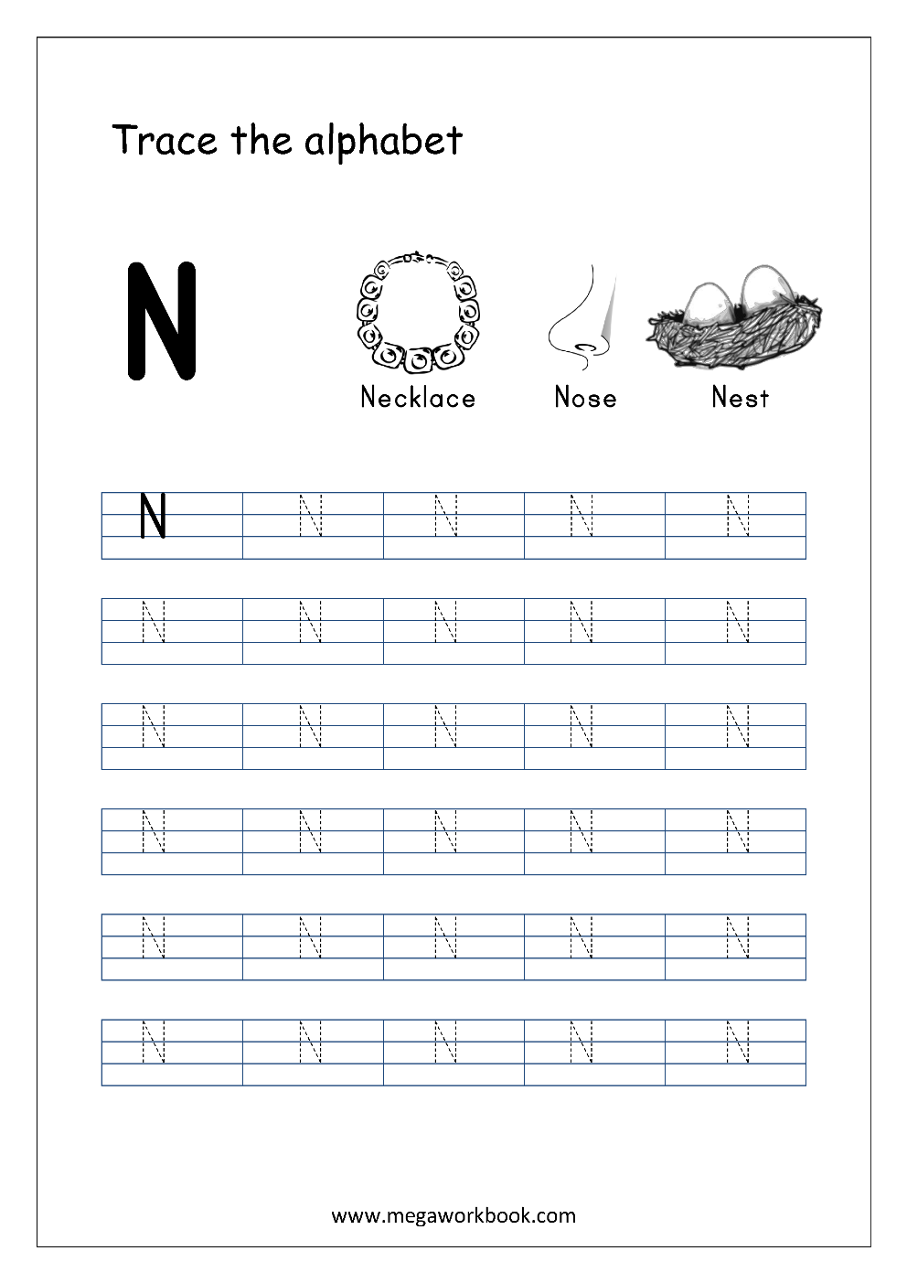 Tracing Letters Alphabet Tracing Capital Letters Letter Tracing 