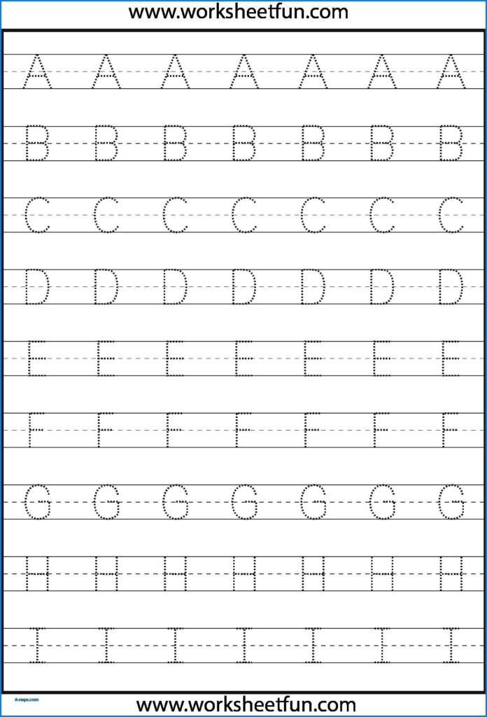 Tracing Letters Practice Sheets TracingLettersWorksheets