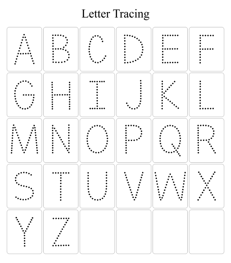 Tracing Letters Preschool Free Printable Alphabet Letters Alphabet 