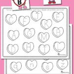 Valentine s Day Letter Tracing Valentine s Day Letter Preschool