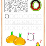 Worksheet For Tracing Letters Find And Paint All Letters O Kids