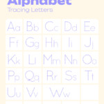 20 Best Free Printable Alphabet Tracing Letters PDF For Free At Printablee
