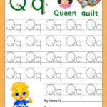 Alphabet Qq Letter Printable Letter Qq Tracing Worksheets