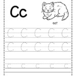 Free Letter C Tracing Worksheets Little Dots Education Preschool