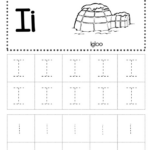 Free Letter I Tracing Worksheets