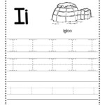 Free Letter I Tracing Worksheets