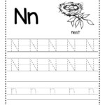 Free Letter N Tracing Worksheets