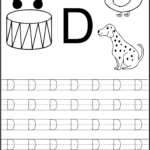 Letter D Tracing Worksheets Preschool AlphabetWorksheetsFree
