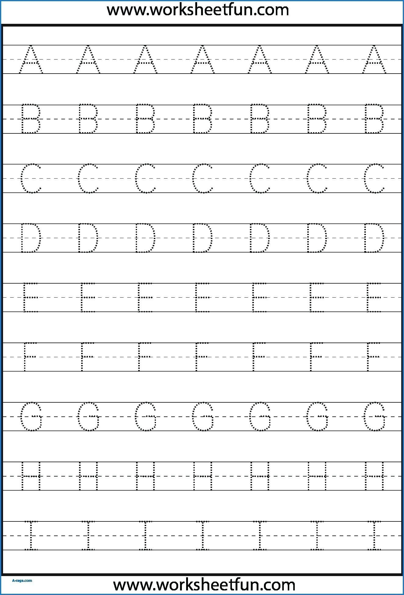 Pre K Tracing Letters Worksheets TracingLettersWorksheets